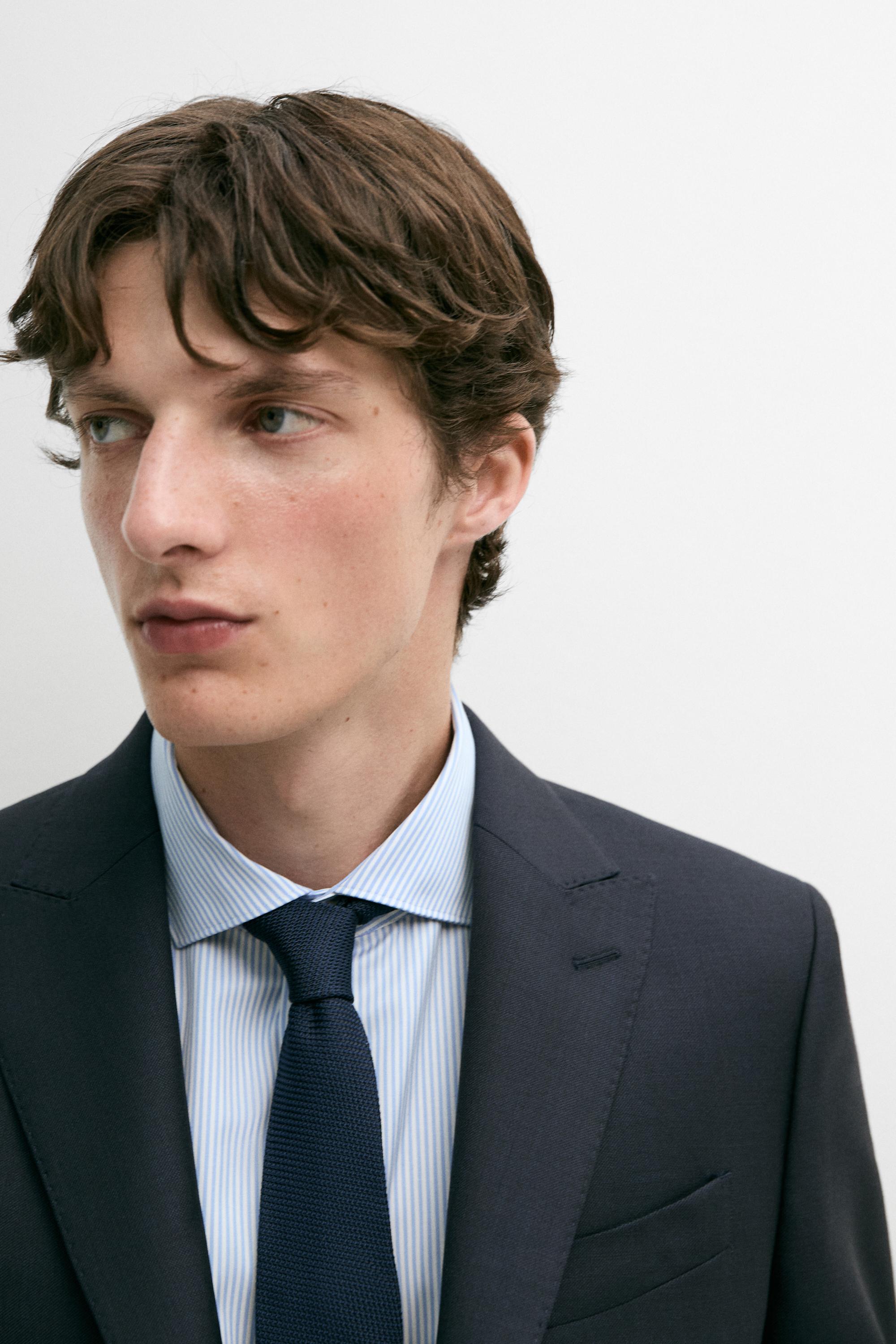 100% wool suit blazer